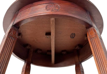 Arts & Crafts Side Table by Johann Georg van Caspel for H.F. Jansen & Zonen